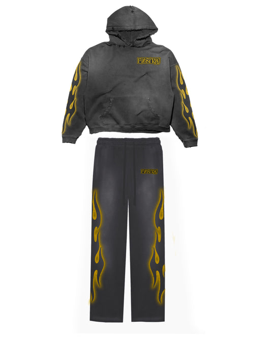 THUNDERFLARE TRACKSUIT - GREY